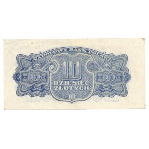 10 złotych 1944 - Bm - ...owe, banknot pochodzi z kolekcji LUCOW
