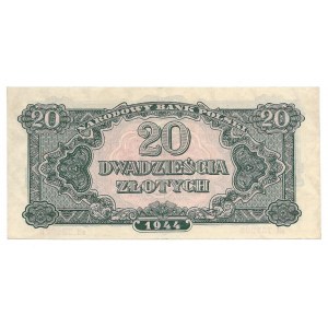 20 złotych 1944 - вН - ...owe, banknot pochodzi z kolekcji LUCOW