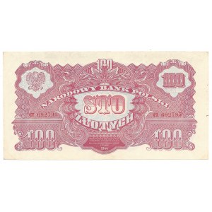 100 złotych 1944 - CT - ... owe, banknot z kolekcji LUCOW.