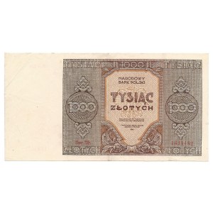 1000 złotych 1945 - seria zastępcza Dh