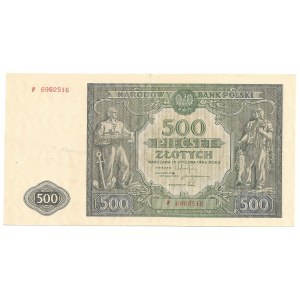 500 złotych 1946 - F -