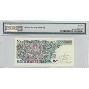 2.000.000 złotych 1992 - A - PMG 65 EPQ