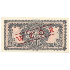500 złotych 1944 - BH - WZÓR