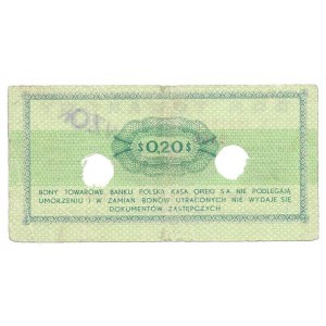 PEWEX 20 centów 1969 - FN - WZÓR