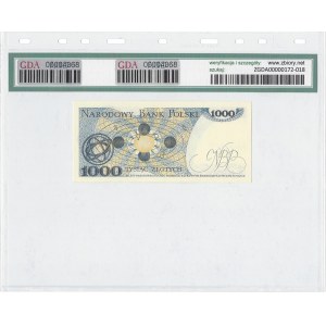 1.000 złotych 1982 - EC - Heidrich - autograf autora projektu - RZADKOŚĆ