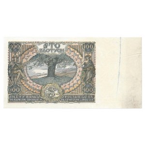 100 złotych 1932 - 1934 niedokończony druk