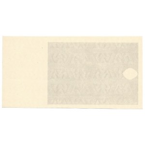 500 złotych 1946 - niedokończony druk - ilustrowany w katalogu LUCOW