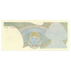 1000 złotych 1982 - FG - DESTRUKT - brak druku głównego