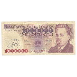 1 milion złotych 1993 - E - fałszerstwo
