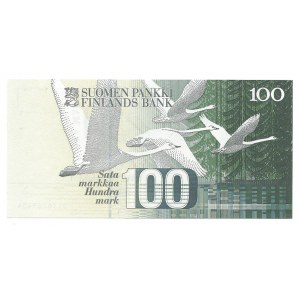 Finlandia - 100 markkaa 1986 - Litt. A -