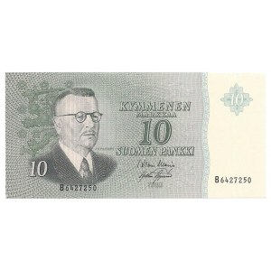 Finlandia - 10 markkaa 1963 - B - 