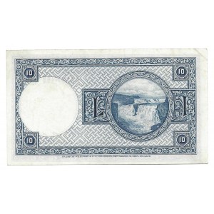 Islandia - 10 koron 1928 - B2 -