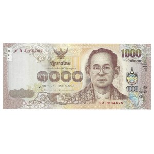 Tajlandia - 1000 baht 2015 -