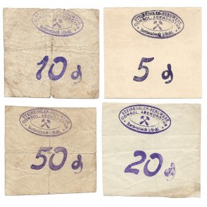 Rothenbach (Gorce) 4 sztuki 5,10,20 oraz 50 fenigów (1917)