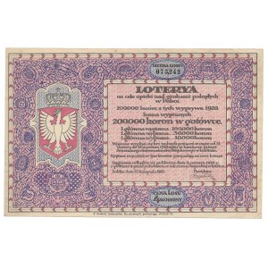 Los wartości 4 korony 1917 - Lublin -