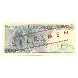 200 złotych 1979 - AS - SPECIMEN nr 0888