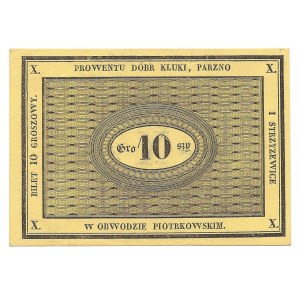 Kluki - Parzno - Strzyżewice - 10 groszy ( 1810 - 1820 ) Piękne