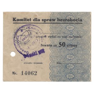 Komitet dla spraw bezrobocia 50 groszy 1931 / 1932 - Poznań