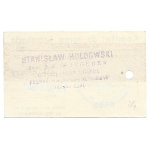 Komitet dla spraw bezrobocia 20 groszy 1932 - Poznań
