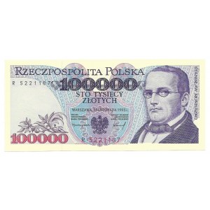 100.000 złotych 1993 - R - UNC