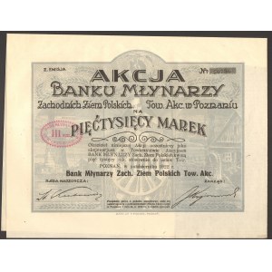 Bank Młynarzy Zachodnich Ziem Polskich - 5000 mkp 1922 - Em. II