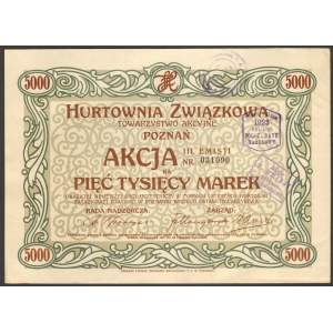 Hurtownia Związkowa T.A. Poznań - 5000 mkp - Em. III -
