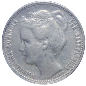 HOLANDIA - 1 gulden 1901 - Wilhelmina