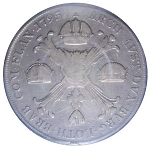 AUSTRIA - talar (Kronentaler) 1795 H, Günsburg