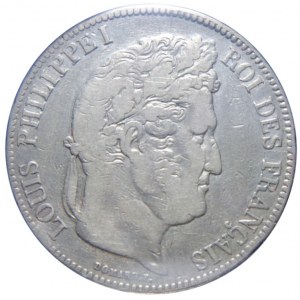 FRANCJA - 5 franków 1834 - A - Paryż - Ludwik Filip -