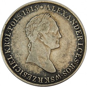 Królestwo Polskie - Aleksander I - 5 złotych 1834 - I.P.