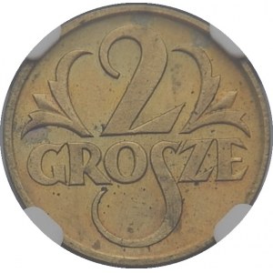 2 grosze 1923 - NGC UNC details - 