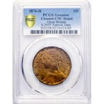 Wielka Brytania - Wiktoria - 1 penny 1876 - H - PCGS UNC Details
