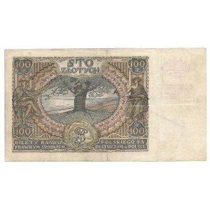 100 złotych 1932 - AE - fałszywy nadruk