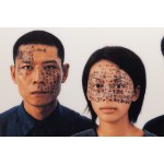 Zhang Huan (b. 1966), Shanghai Family Tree - 9 parts, 2001