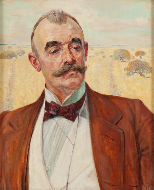 Jacek Malczewski (1854 Radom - 1929 Kraków), Portret Witolda Hausnera, 1911