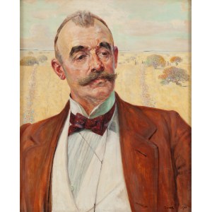 Jacek Malczewski (1854 Radom - 1929 Kraków), Portret Witolda Hausnera, 1911