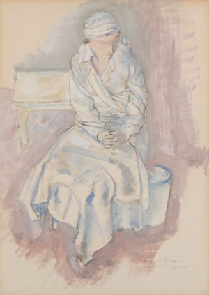 Leopold Gottlieb (1879 Drohobycz - 1934 Paryż), Portret kobiecy, około1931