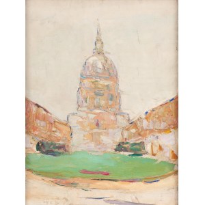 Włodzimierz Terlikowski (1873 Poraj near Łódź - 1951 Paris), Church of the Invalids in Paris, 1923