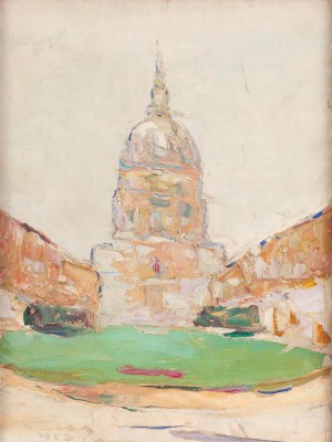 Włodzimierz Terlikowski (1873 Poraj k. Łodzi - 1951 Paryż), Kościół Inwalidów w Paryżu, 1923