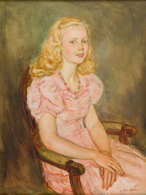 Eliasz Kanarek (1902 - 1969), Portret Dorothei Vogel, po 1939
