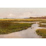 Wiktor Korecki (1890 Kamieniec Podolski - 1980 Milanówek near Warsaw), Spring on the floodplain