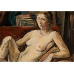 Shimon (Shamay) Mondzain (Mondszajn) (1890 Chelm - 1979 Paris), Lying nude, 1960s.