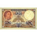 10 zloty 1919 S.14.A Rarest Polish XXth century banknote 
