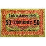 Posen 50 kopeken 1916 Astun Gadeem on back PMG 50 