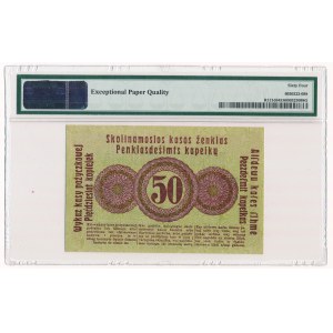 Posen 50 kopeken 1916 Astoni Gadeem short font - PMG 64 EPQ