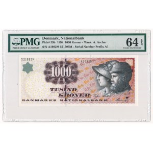 Denmark 1.000 crowns 1998 - PMG 64 EPQ