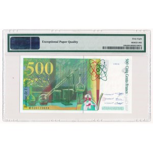 France 500 francs 1994 - PMG 68 EPQ