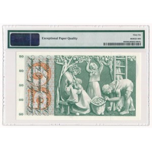 Szwajcaria 50 franków 1961 - PMG 66 EPQ