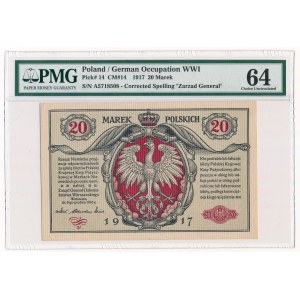 20 marek 1916 Generał - PMG 64 