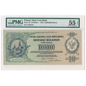 10 milionów marek 1923 -A- PMG 55 EPQ 